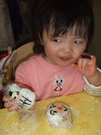 アンパンマンおにぎり♪