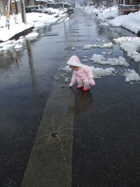 雪遊び♪