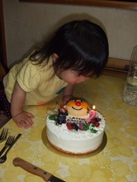 2歳♪お誕生日おめでとう♪