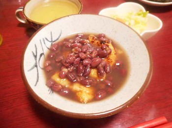 『みかん餅のぜんざい』 ^^