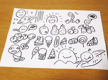 何の『お絵かき』でしょう?? ^^