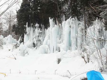 平湯の『雪像コンテスト』 ^^