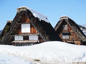 雪の『白川郷』へ ^^