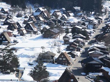 雪の『白川郷』へ ^^