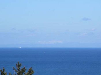 初めての『海』に大興奮!! ^^