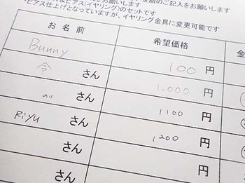 『見本品のオークション』 落札ありがとうございました ^^