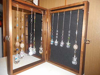 『サンキャッチャー用展示台』完成!