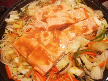 『ちゃんちゃん焼き』と『グリンピースご飯』 ^^