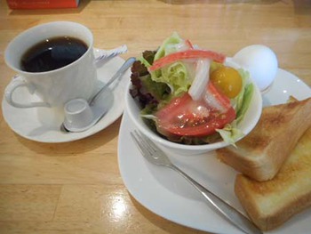 ミントカフェさんの『モーニング』 ^^