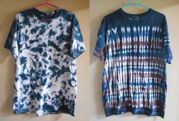着古した白Tシャツを染めてみました~ ^^