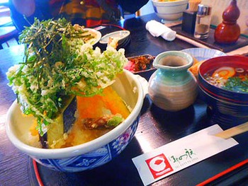 ほりのうえさんの『天丼』 もう~ビックリ‼