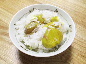 『栗ご飯』と『栗よせ』 ^^