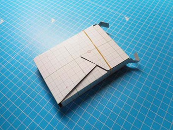 縫わない『レザークラフト』ミニバッグ(縦型) 試作品