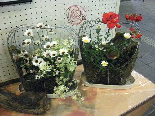 ミニギャラリー ~寄せ植え華道協会飛騨支部