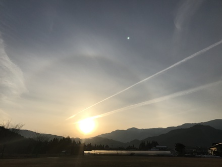 昨日の夕陽❣️ 昨日の夕陽❣️