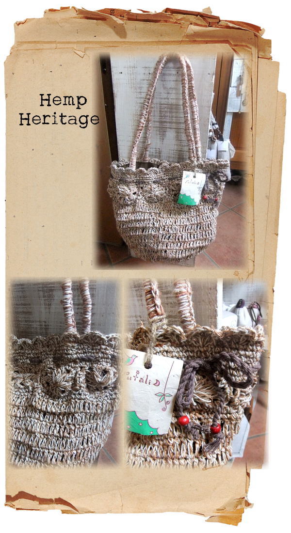 Hemp編みBAG♪