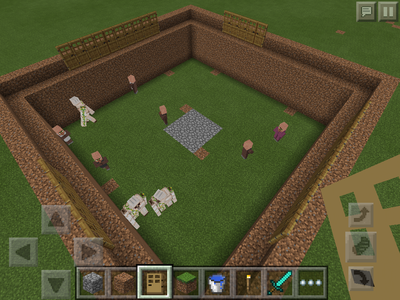 【MinecraftPE】村人の繁殖人数とドアの数とアイアンゴーレムのスポーン条件を調べてみた