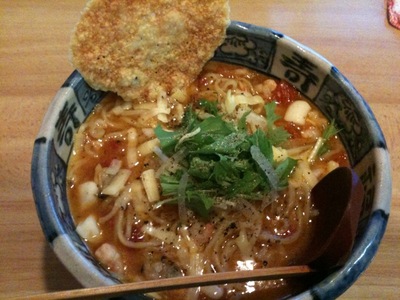 シーフードトマト(ラーメンヒロ)