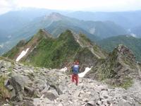 西穂高岳登山記