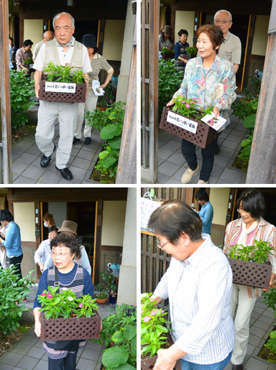 7/6 花 引き渡し会 7/6 花 引き渡し会