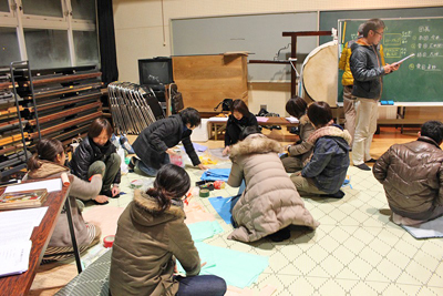 雪上運動会、準備進行中! 雪上運動会、準備進行中!