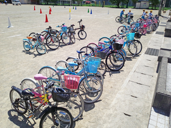 自転車色々 5/13 交通安全教室