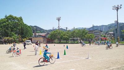 自転車実践2 5/13 交通安全教室