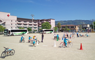 自転車実践1 5/13 交通安全教室