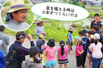 5/28 田植え体験♪ 5/28 田植え体験♪