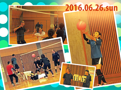 6/26 ソフトバレー大会 6/26 ソフトバレー大会