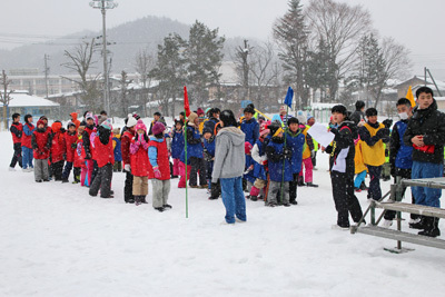 2/5 雪上運動会 2/5 雪上運動会