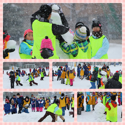 2/5 雪上運動会 2/5 雪上運動会