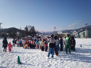 雪上運動会を開催しました♪ 雪上運動会を開催しました♪