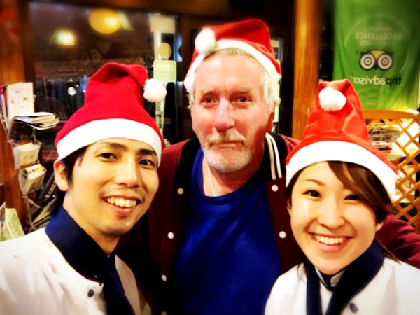 リアルサンタご来店。 リアルサンタご来店。