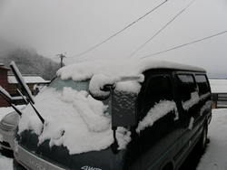久々の雪!!