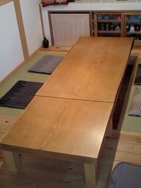 テーブルのメンテナンス