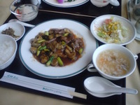 ご挨拶と、中華ランチ