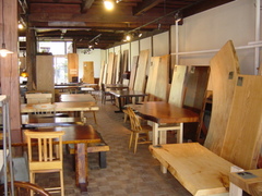 一枚板テーブル展