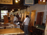 一枚板テーブル展