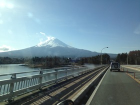 富士山が見れた!!