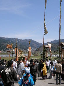 中野のお祭。