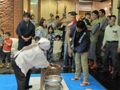 平野屋 迎春支度その⑤【大晦日恒例“お餅つき”の巻】