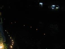 川せがき灯ろう流し