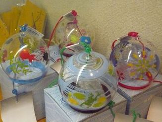 風鈴・金魚・出目金・・・売店にて夏の商品販売中!!