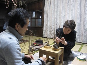 1月ミニツアー★花餅作り