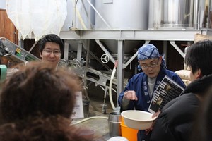 2月ミニツアー★舩坂酒造 酒蔵見学
