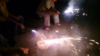 夏を送る花火④ 夏を送る花火④