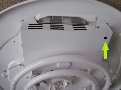 点灯不良の照明器具 点灯不良の照明器具