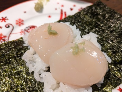ホタテ巻き ホタテ巻き