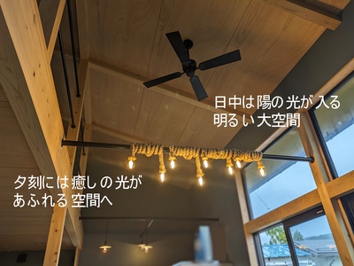 吹き抜けの明るい大空間 吹き抜けの明るい大空間